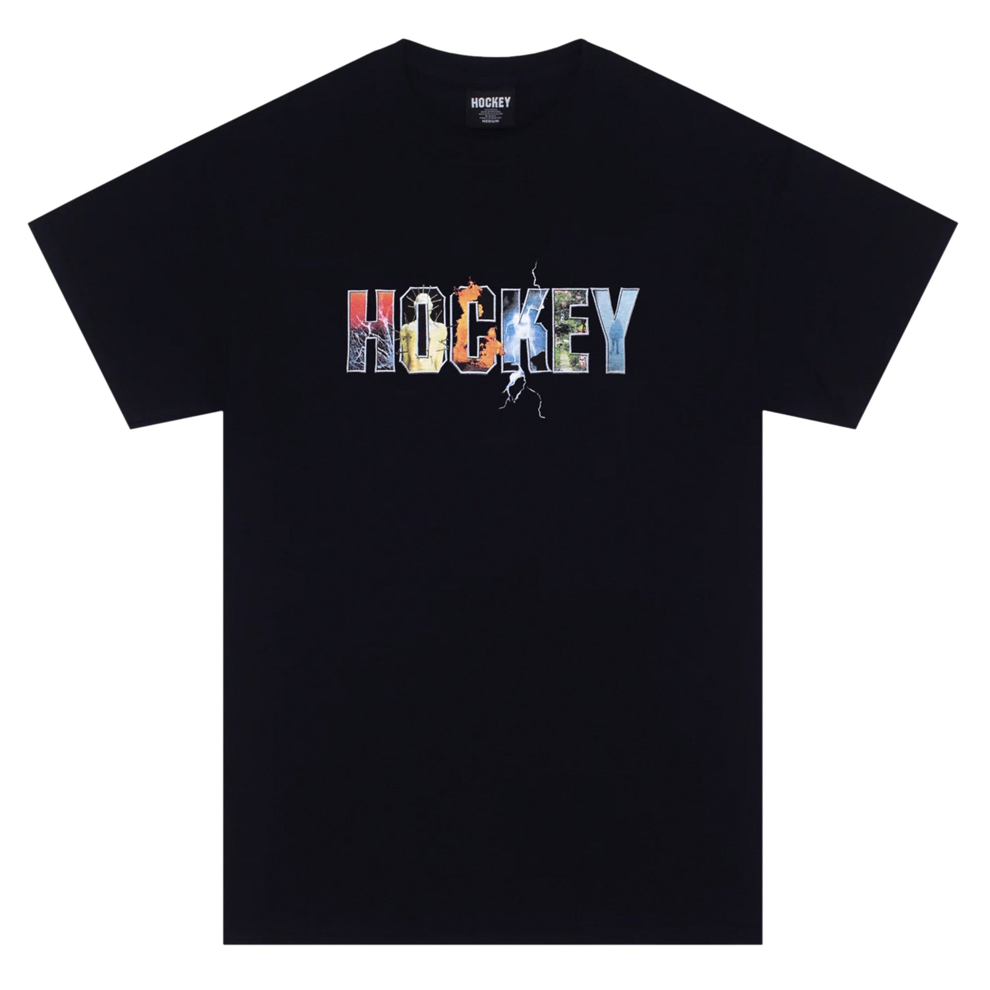 HOCKEY DAVES ARENA TEE BLACK