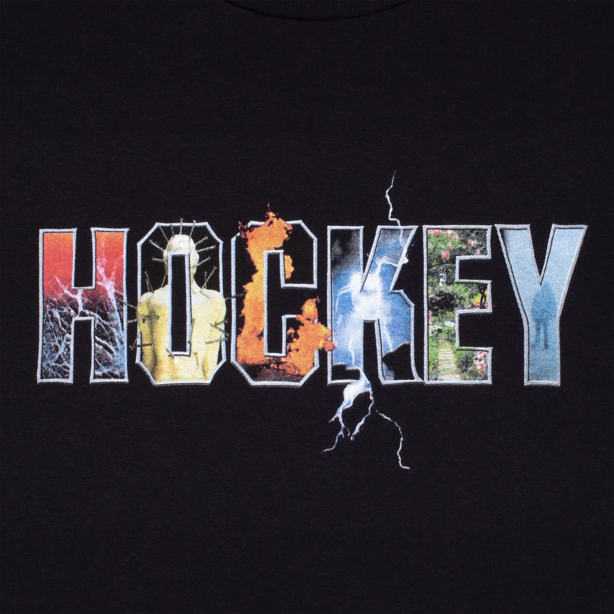 HOCKEY DAVES ARENA TEE BLACK