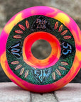 SPEEDLAB WHEELS MPS PINK/YELLOW SWIRL 101A (55MM)