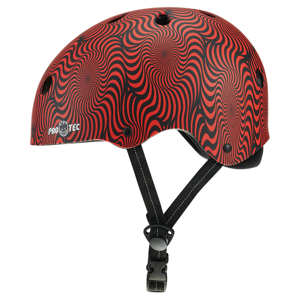 PRO-TEC X SPITFIRE LOW PRO RED SWIRL - The Drive Skateboard Shop