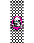 POWELL-PERALTA RIPPER CHECKER GRIP SHEET WHITE/BLACK (9")