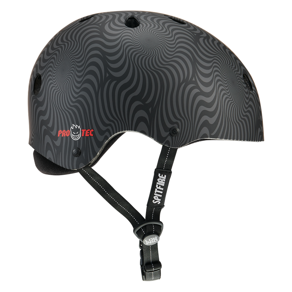 PRO-TEC X SPITFIRE LOW PRO BLACK SWIRL - The Drive Skateboard Shop