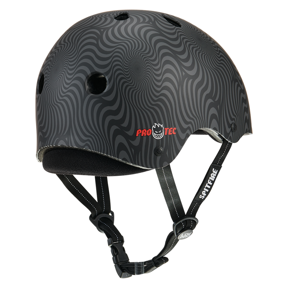 PRO-TEC X SPITFIRE LOW PRO BLACK SWIRL - The Drive Skateboard Shop