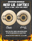 SPITFIRE WHEELS FORMULA FOUR LIL SOFTIES CONICAL FULL 95A (53MM/54MM)
