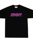 JENNY OUTLINE TEE BLACK