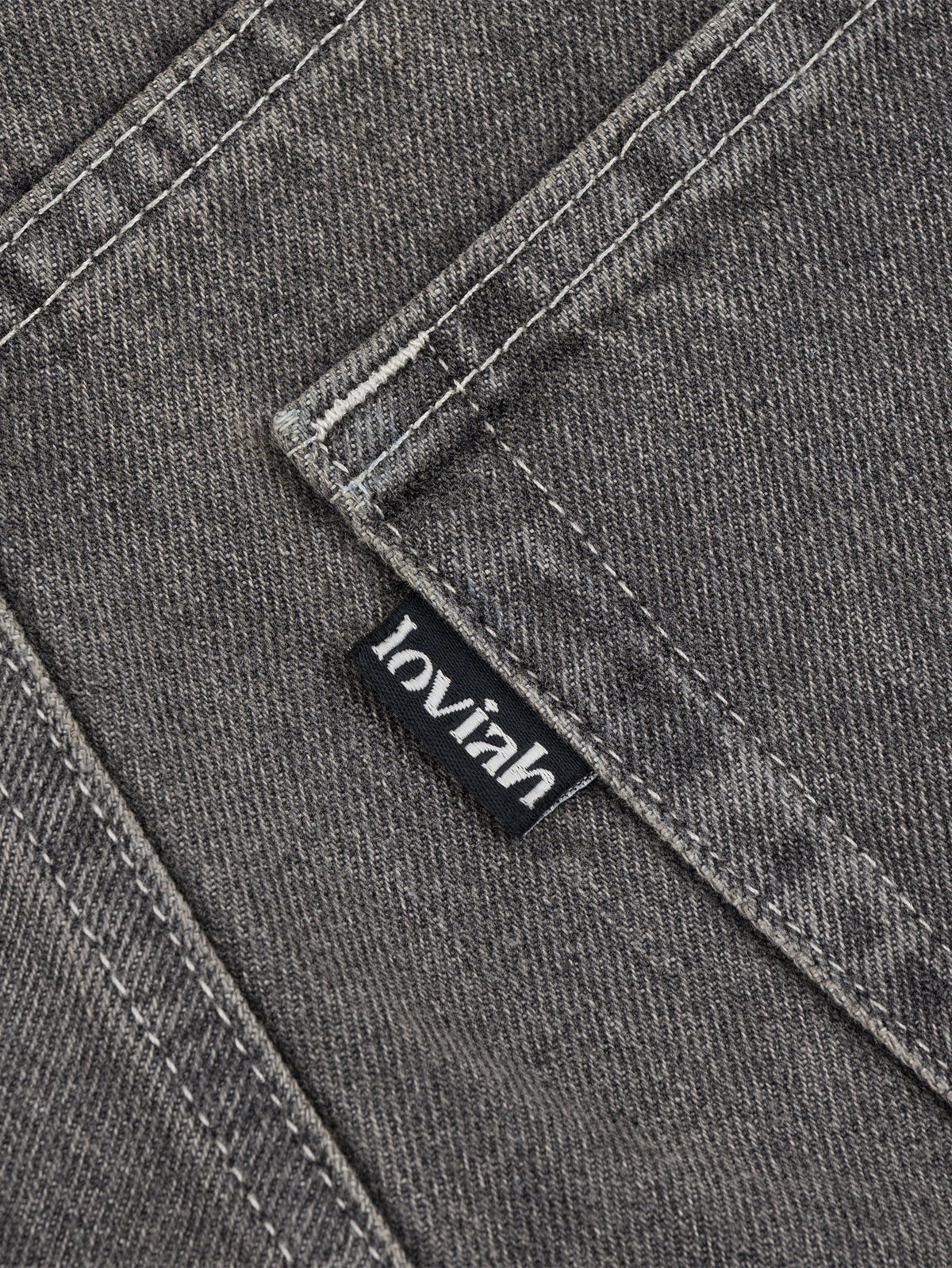 LOVIAH JHORTS BLACK WASH DENIM