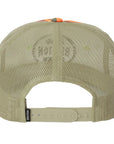 BRIXTON HENRY HAT MP TRUCKER ORANGE DUCK CAMO