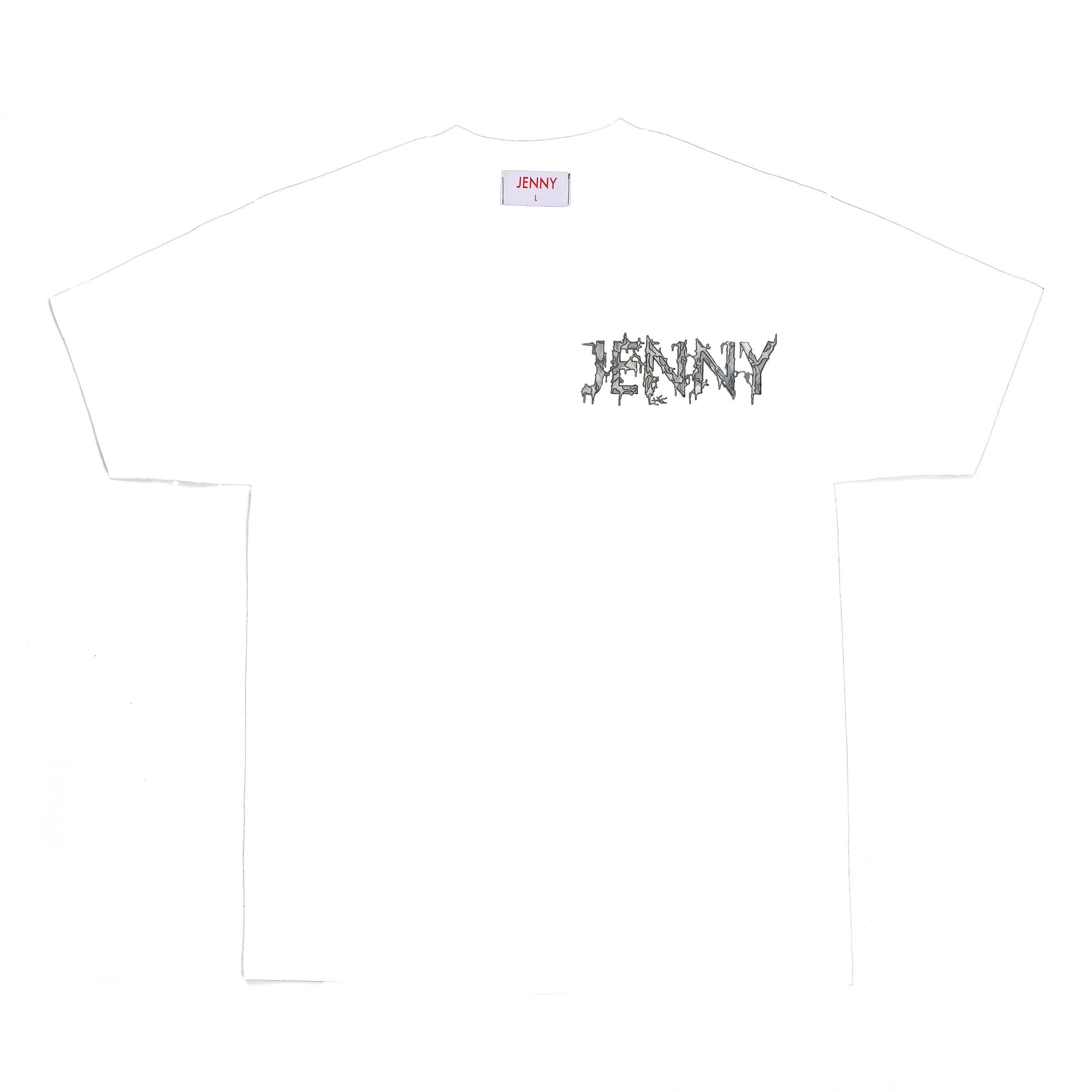 JENNY KEEGAN T-SHIRT WHITE - The Drive Skateshop
