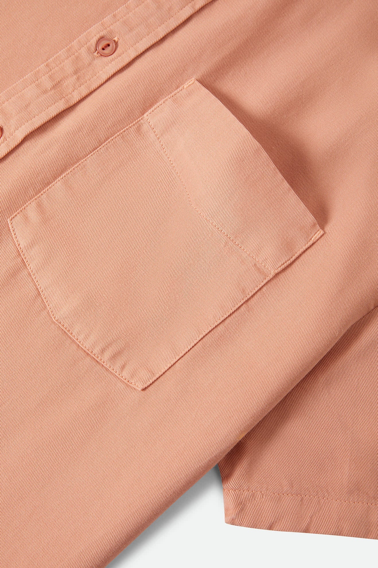 BRIXTON COOLING COMFORT S/S WOVEN BUTTON UP SILVER PINK
