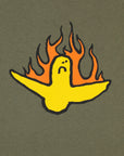KROOKED FIRE BIRD TEE MILITARY GREEN - The Drive Skateboard Shop