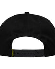 KROOKED MAD BACK SNAPBACK BLACK - The Drive Skateboard Shop
