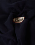 BRIXTON PARSON PATCH CREW SWEATER CLASSIC NAVY