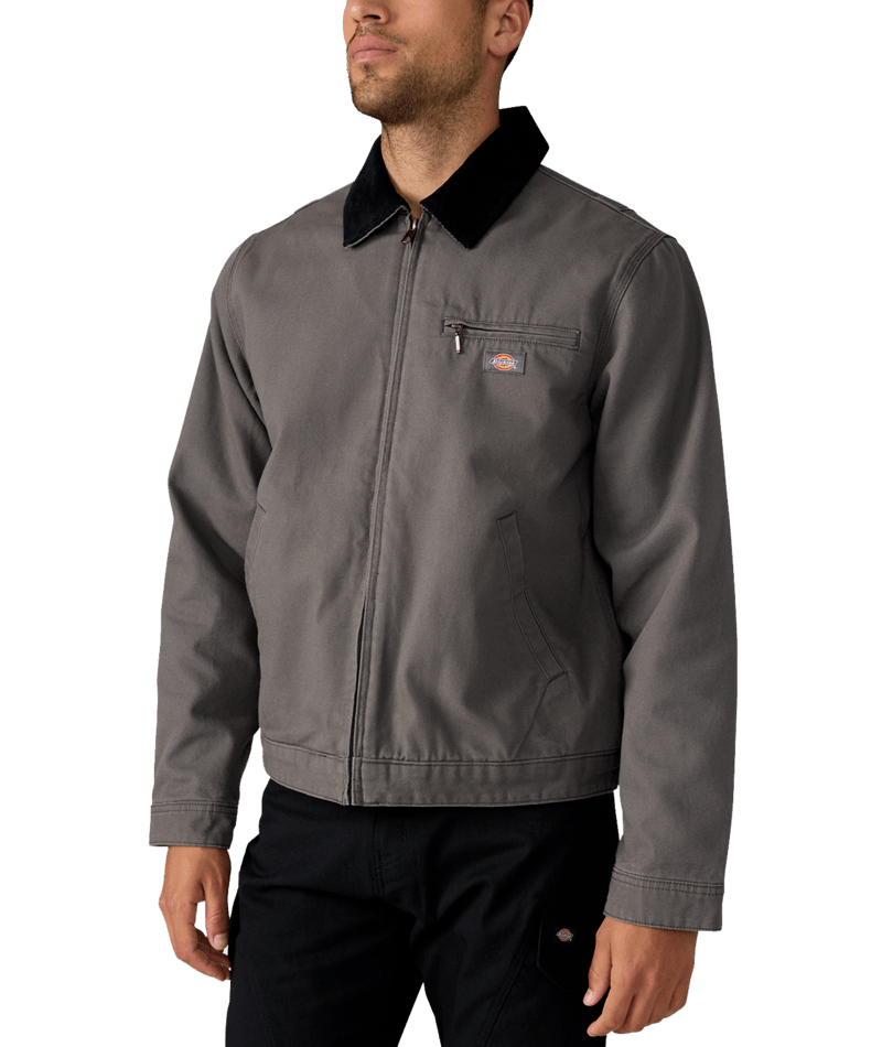 DICKIES FORT WORTH JACKET 758 SLATE - The Drive Skateboard Shop