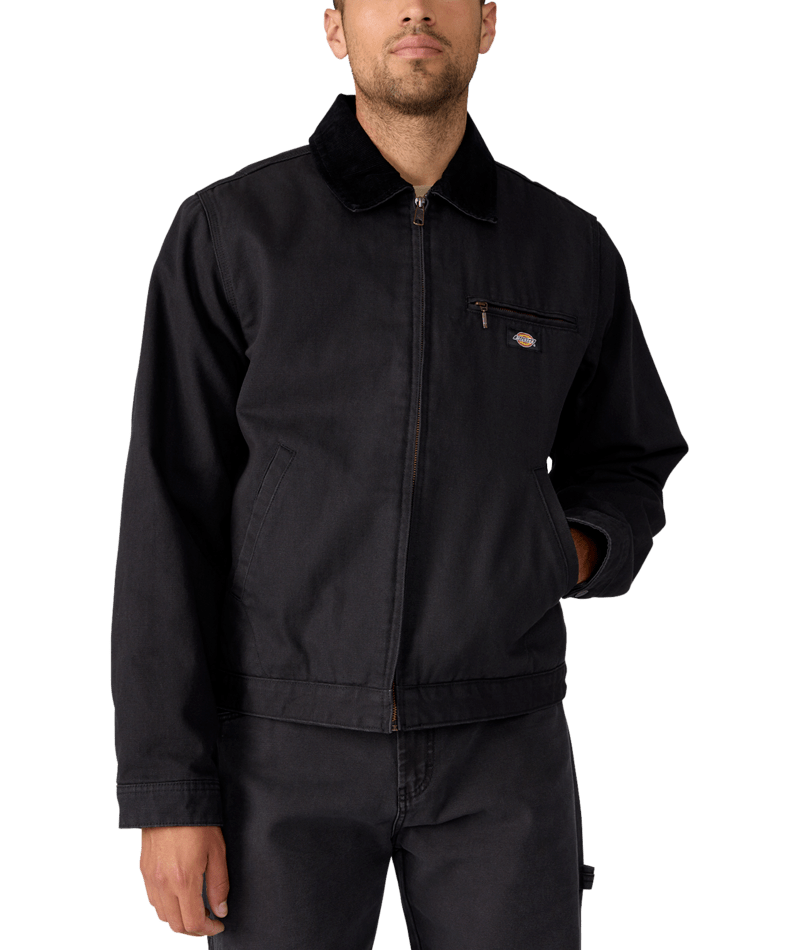 DICKIES FORT WORTH JACKET 758 BLACK - The Drive Skateboard Shop