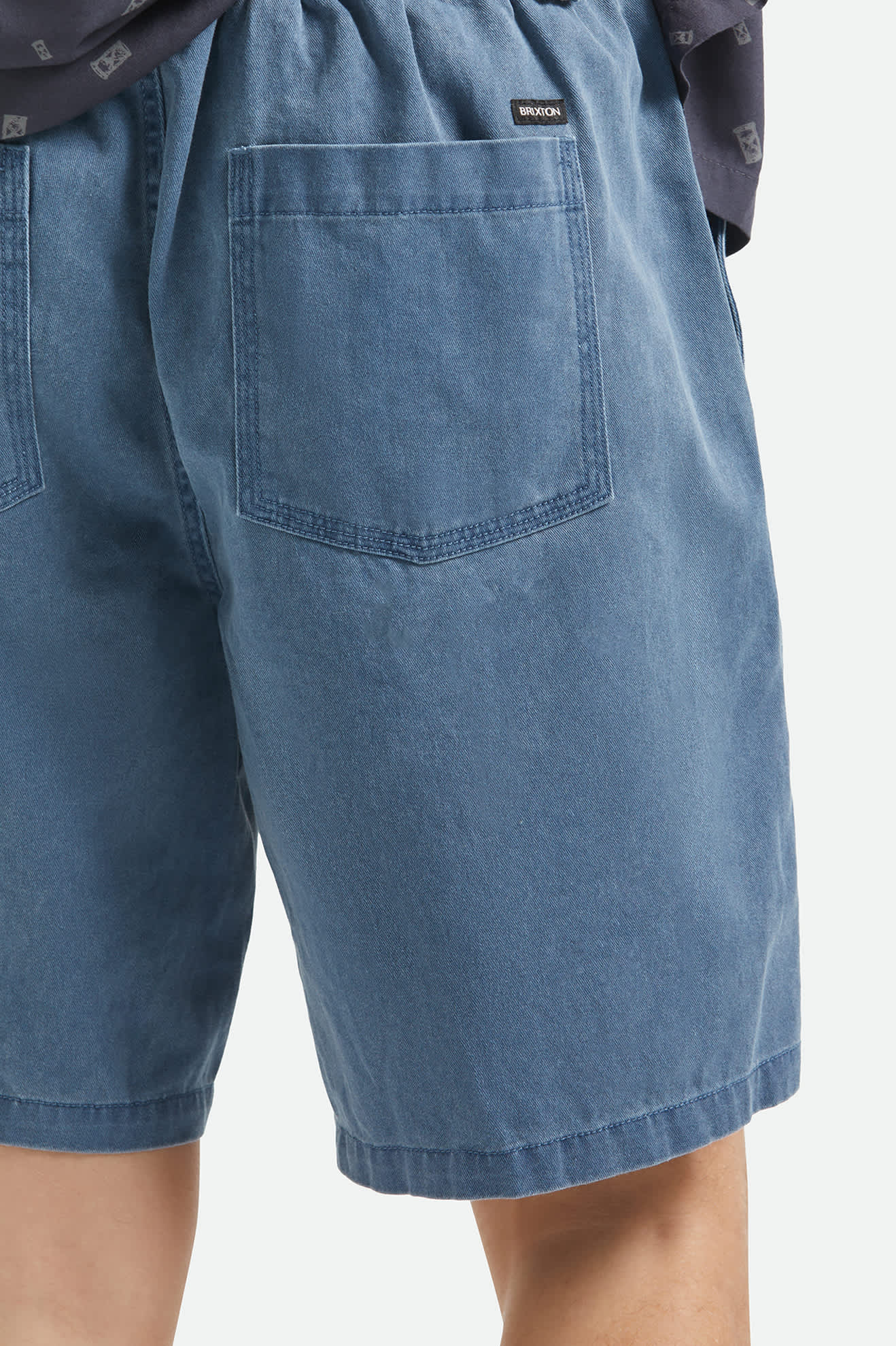 BRIXTON EVERYDAY VINTAGE WASH SHORT MIDNIGHT BLUE
