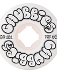 OJ WHEELS  THROW UPS CHUBBIES WHITE 101A (56MM) - The Drive Skateboard Shop