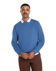 NEW BALANCE NUMERIC FRENCH TERRY CREW MAGIC BLUE - The Drive Skateboard Shop