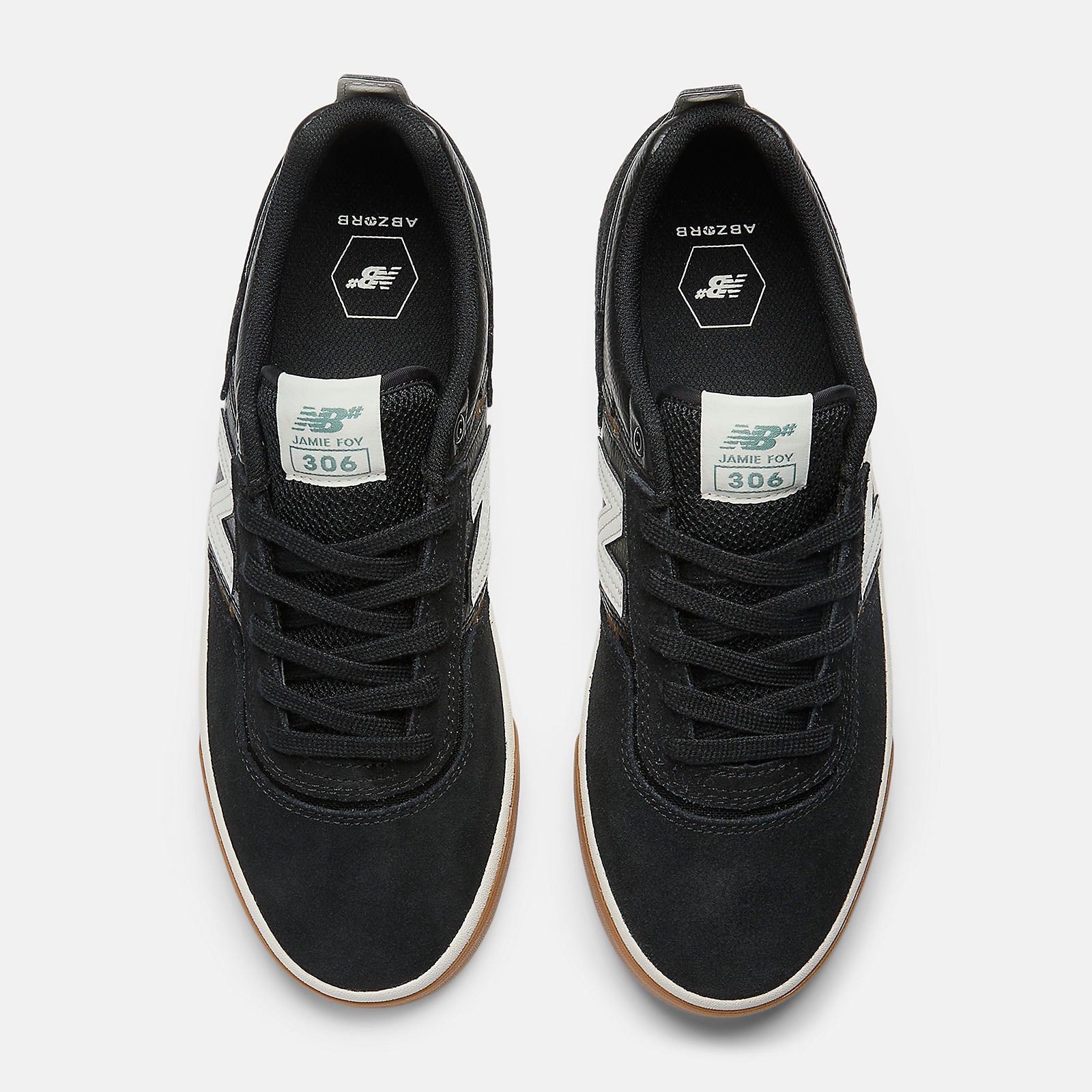 NEW BALANCE 306 JAMIE FOY BLACK/SEA SALT