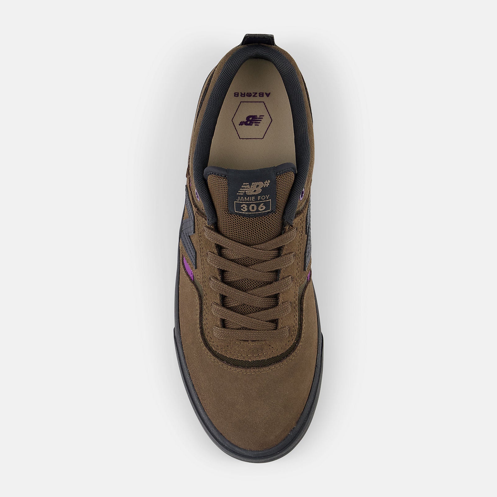 NEW BALANCE 306 BROWN/PURPLE