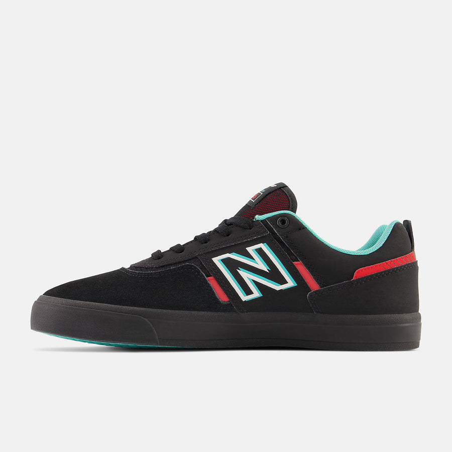 NEW BALANCE 306 JAMIE FOY BLACL/ELECTRIC RED - The Drive Skateshop