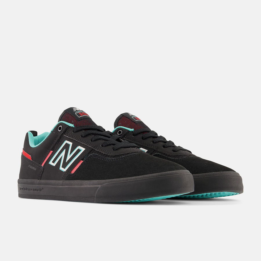 NEW BALANCE 306 JAMIE FOY BLACL/ELECTRIC RED - The Drive Skateshop