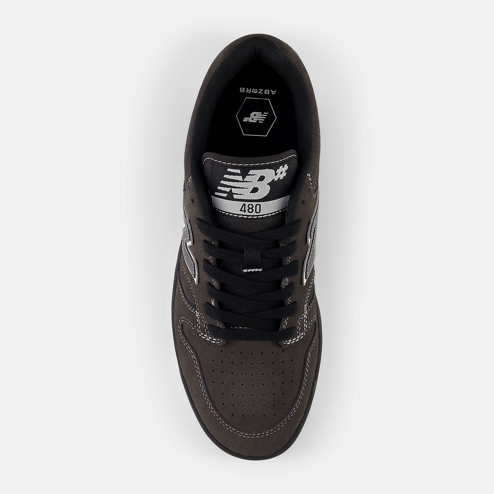 NEW BALANCE 480 BLACK CEMENT/WHITE