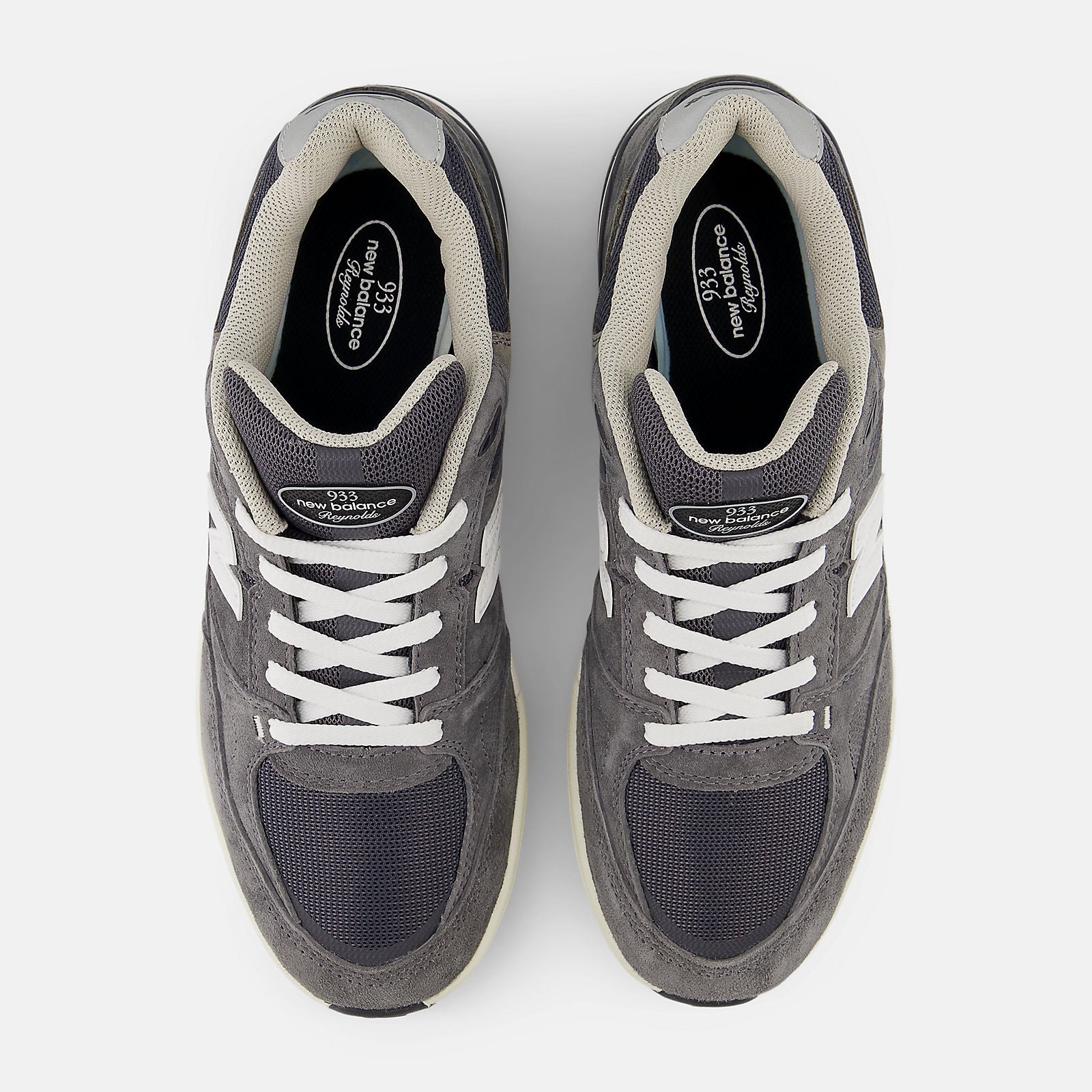 NEW BALANCE ANDREW REYNOLDS 933 GREY/BLACK - The Drive Skateboard Shop