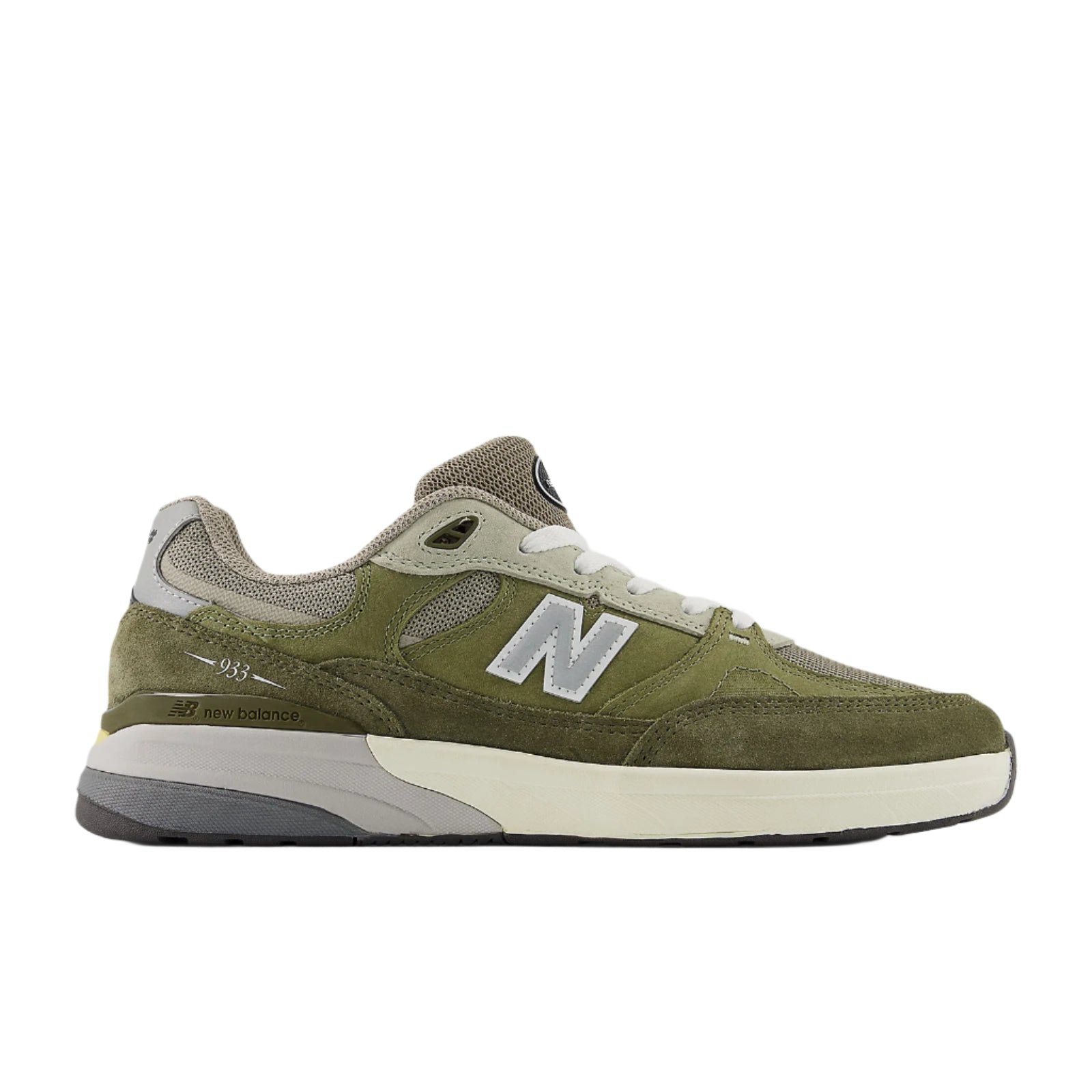 NEW BALANCE ANDREW REYNOLDS 933 OLIVINE/DARK OLIVE - The Drive Skateboard Shop