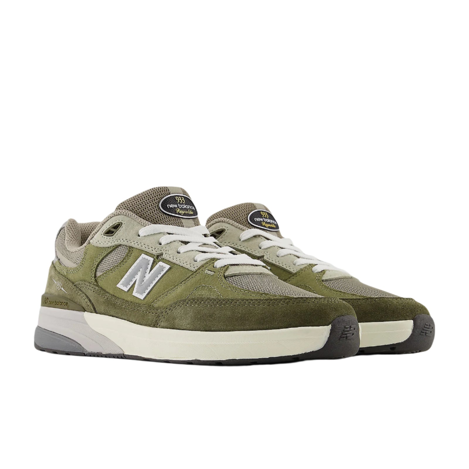 NEW BALANCE ANDREW REYNOLDS 933 OLIVINE/DARK OLIVE - The Drive Skateboard Shop