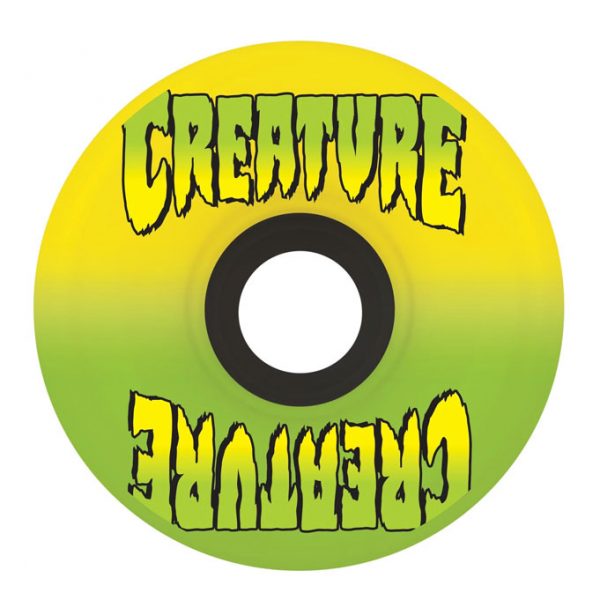 OJ WHEELS SUPER JUICE CREATURE BONEHEAD YELLOW/GREEN 78A (60MM)