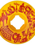 OJ WHEELS DANIEL LUTHERAN ELITE EASY EDGE ORANGE/YELLOW 99A (53MM)