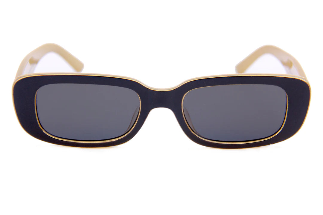HAPPY HOUR SUNGLASSES OWFORDS GLOSS BLACK GOLD - The Drive Skateboard Shop