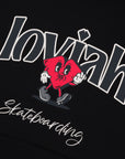 LOVIAH SK8 HOOD BLACK