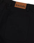 LOVIAH 1990 BAGGY DENIM PANTS BLACK