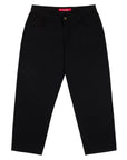 LOVIAH 1990 BAGGY DENIM PANTS BLACK