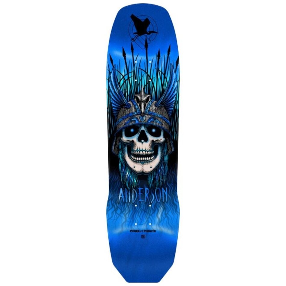 POWELL-PERALTA DECK ANDERSON HERON 4 BLUE FOIL 7-PLY (8.45")