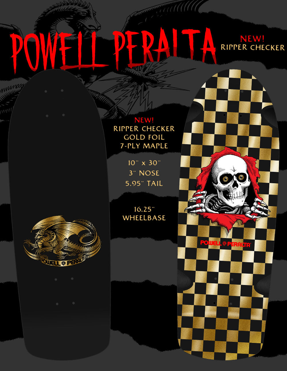 POWELL-PERALTA OG RIPPER GOLD FOIL (10