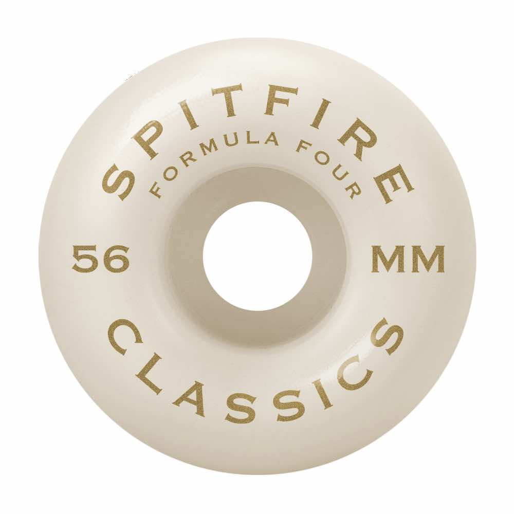 SPITFIRE WHEELS FORMULA FOUR CLASSICS BLUE 101A (56MM) - The Drive Skateshop