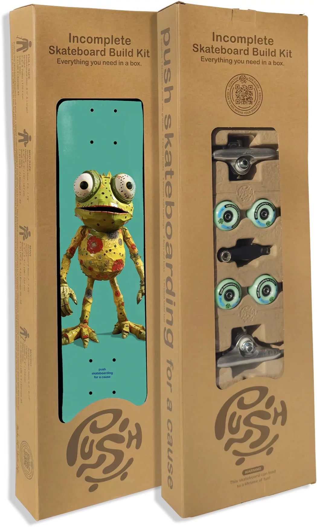 PUSH COMPLETE FROGSTER FP INCOMPLETE (7.75")
