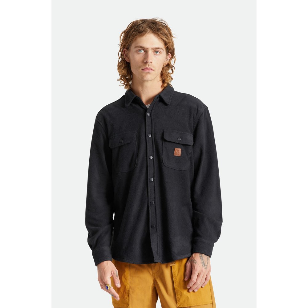 BRIXTON ARCTIC STRETCH FLEECE BLACK