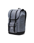 HERSCHEL LITTLE AMERICA BACK PACK RAVEN CROSSHATCH