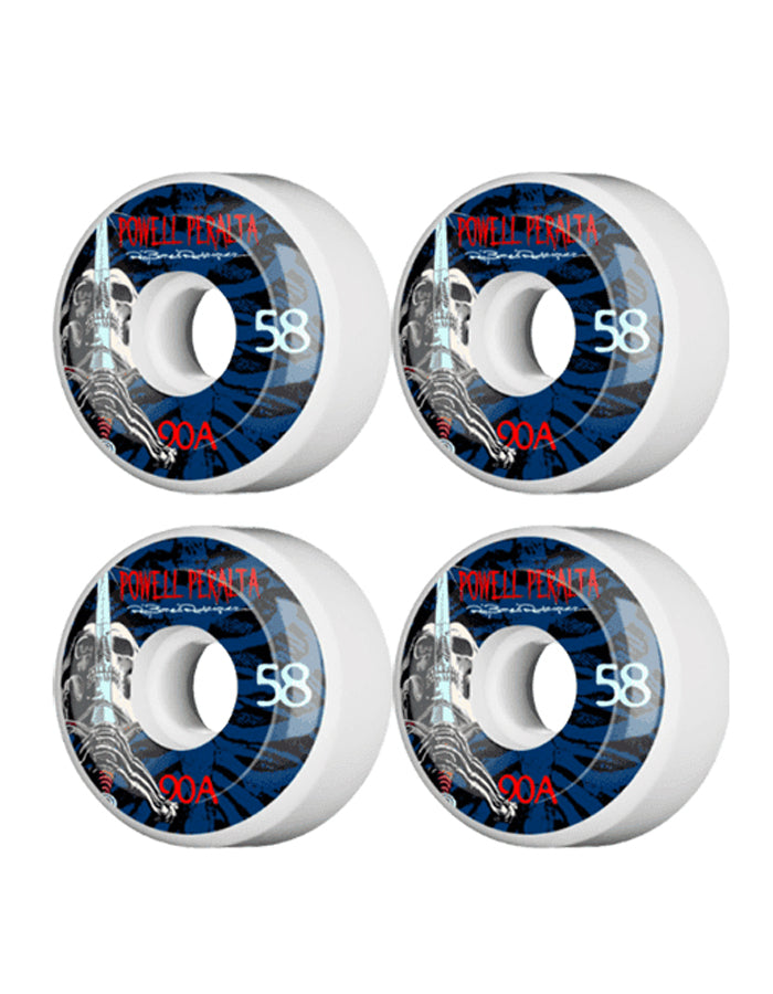 POWELL-PERALTA WHEELS - RAY RODRIGUEZ SKULL & SWORD 90A (56MM) - The Drive Skateshop