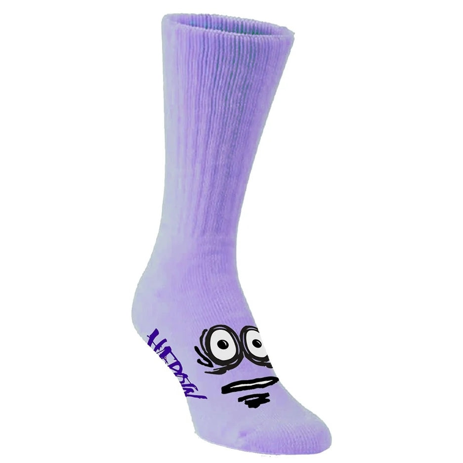 HEROIN EYES LAVENDER SOCKS