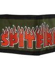 SPITFIRE DEMONSEED SCRIPT BI-FOLD WALLET OLIVE