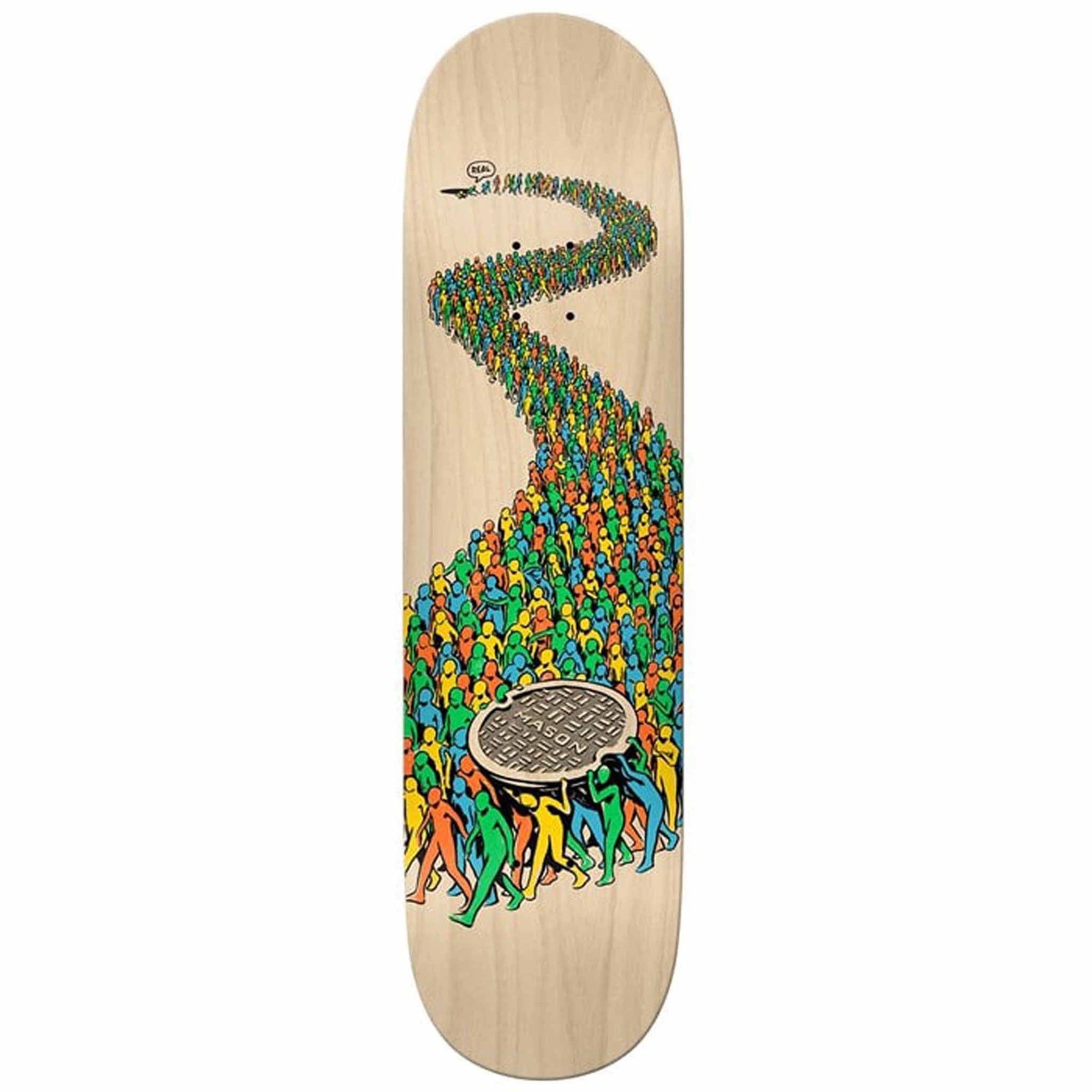 REAL DECK MASON POPULATION TRUE FIT (8.25&quot;)