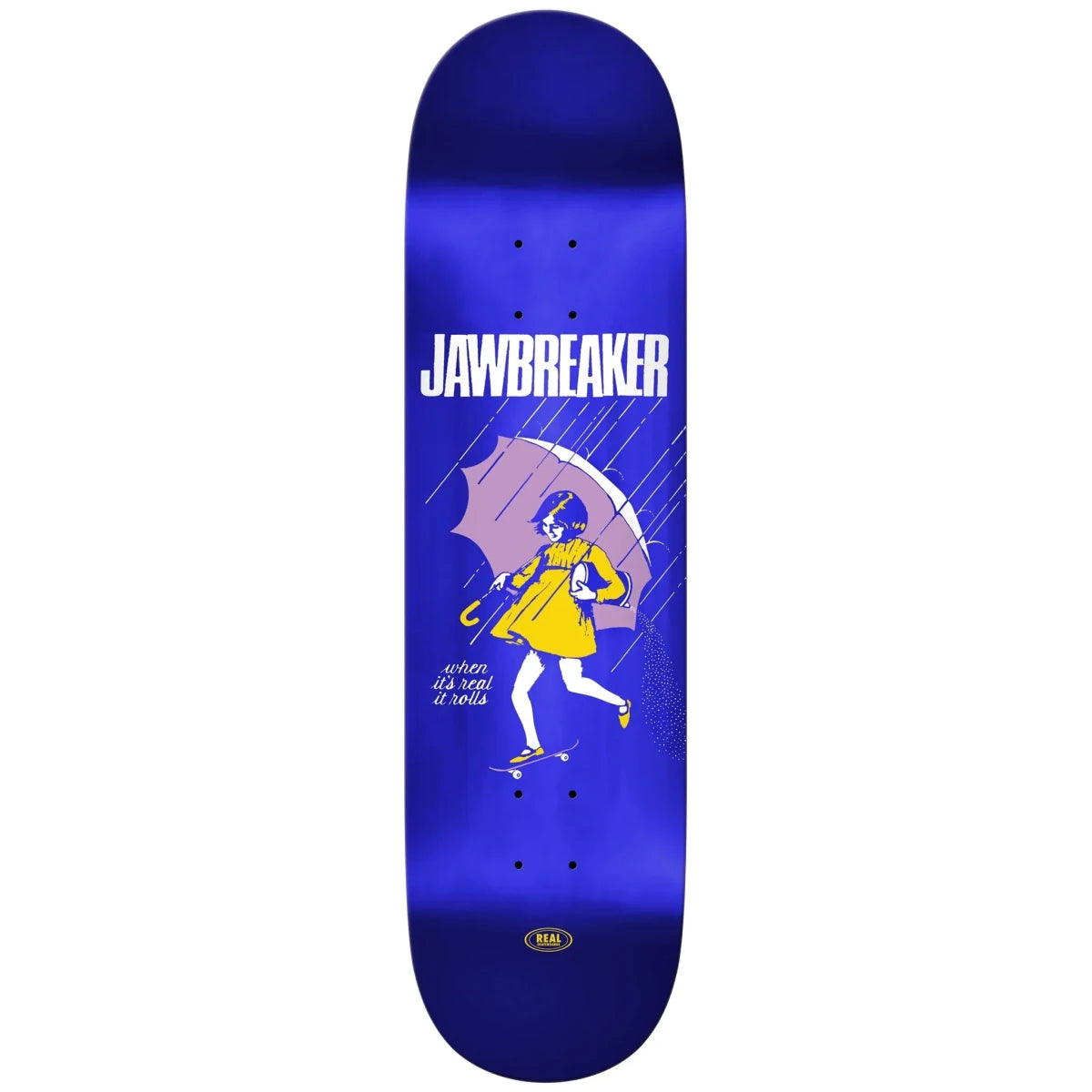 REAL DECK JAWBREAKER BLUE FOIL (8.38")