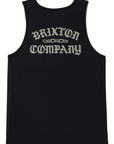 BRIXTON CHAINS TANK TOP BLACK