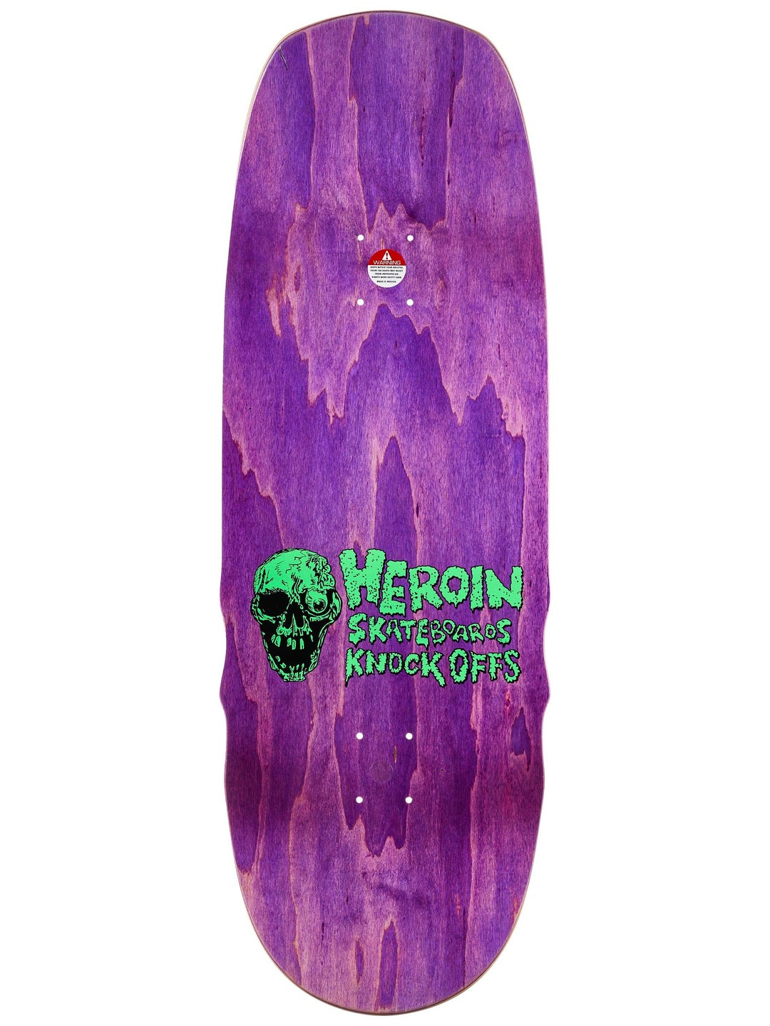 HEROIN DECK SWAMPY KNOCK OFF (10.6") - The Drive Skateboard Shop