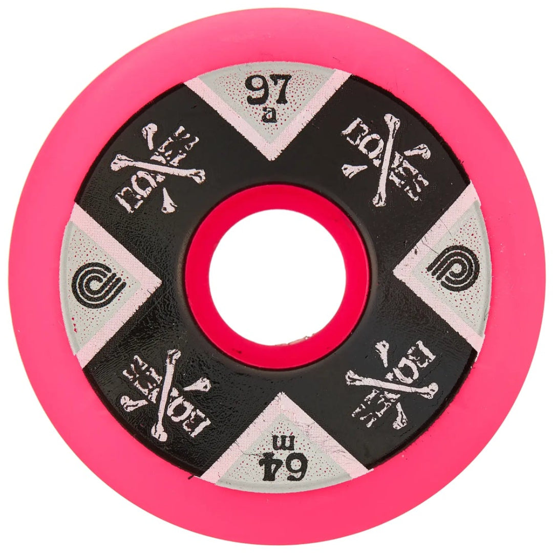 POWELL-PERALTA CROSS BONES PINK 97A (64MM)