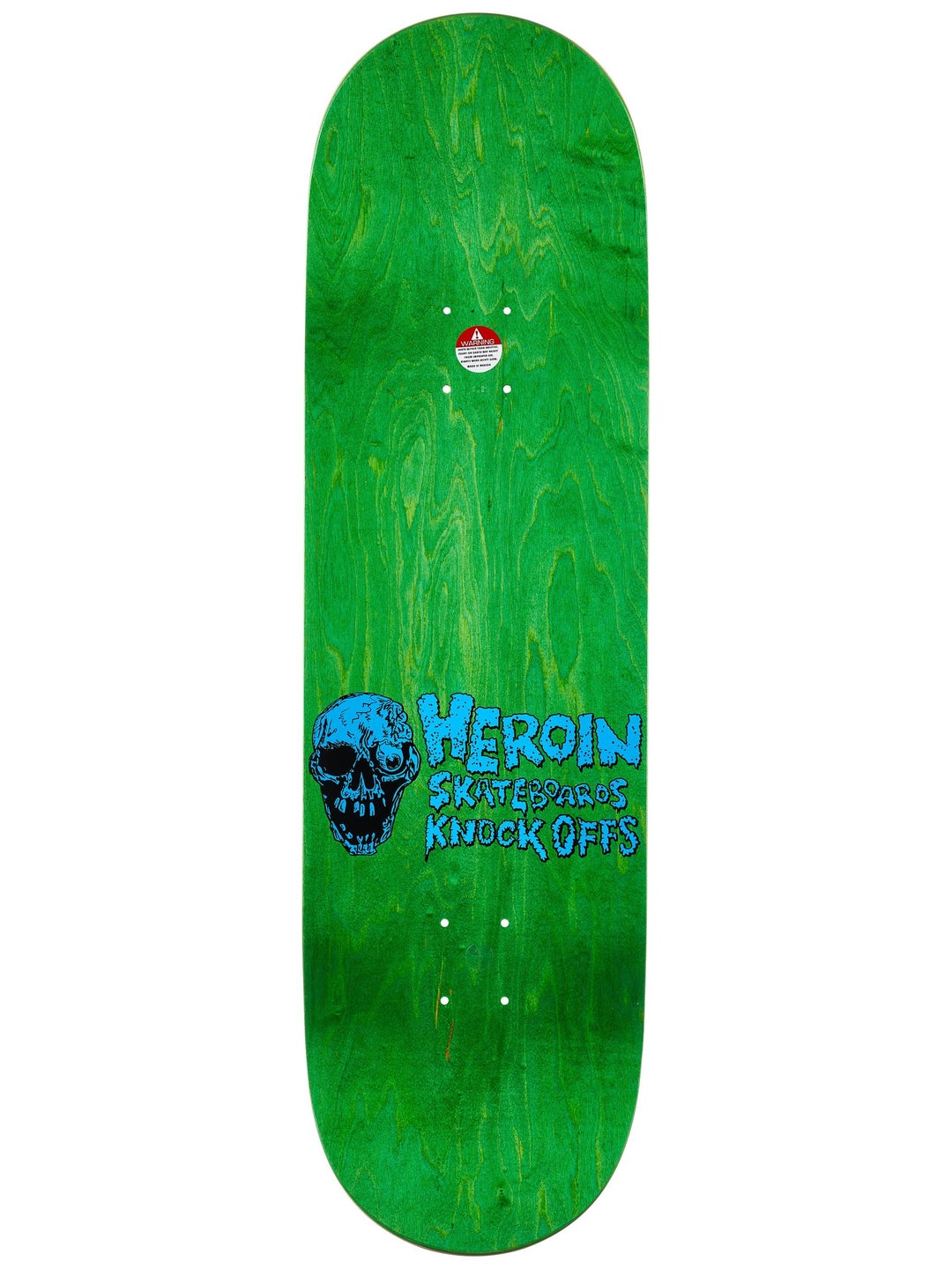 HEROIN DECK CRAIG QUESTIONS KNOCK OFF (9.25") - The Drive Skateboard Shop